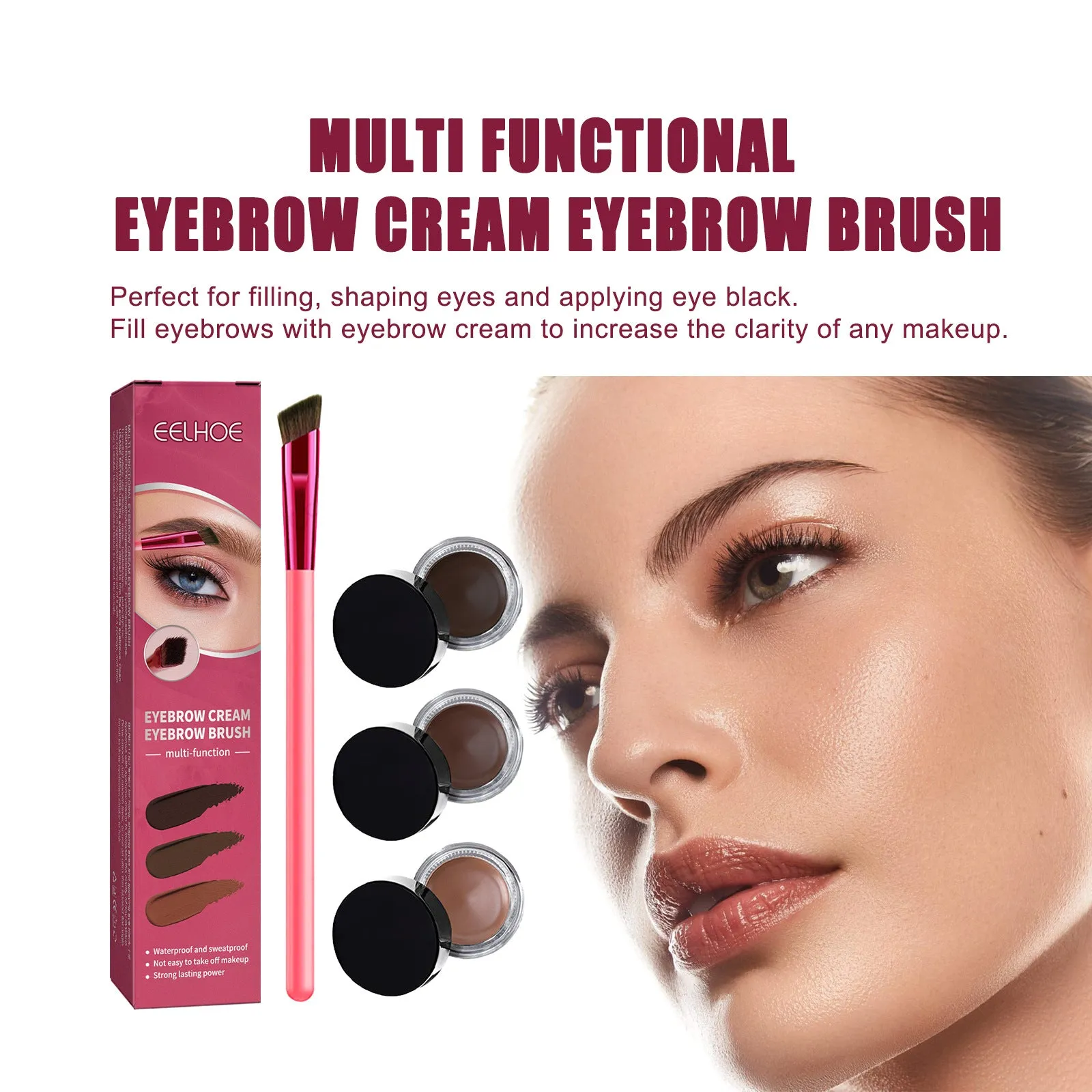 - 49% OFF Early Christmas Newest Magic Eyebrow Brush Set