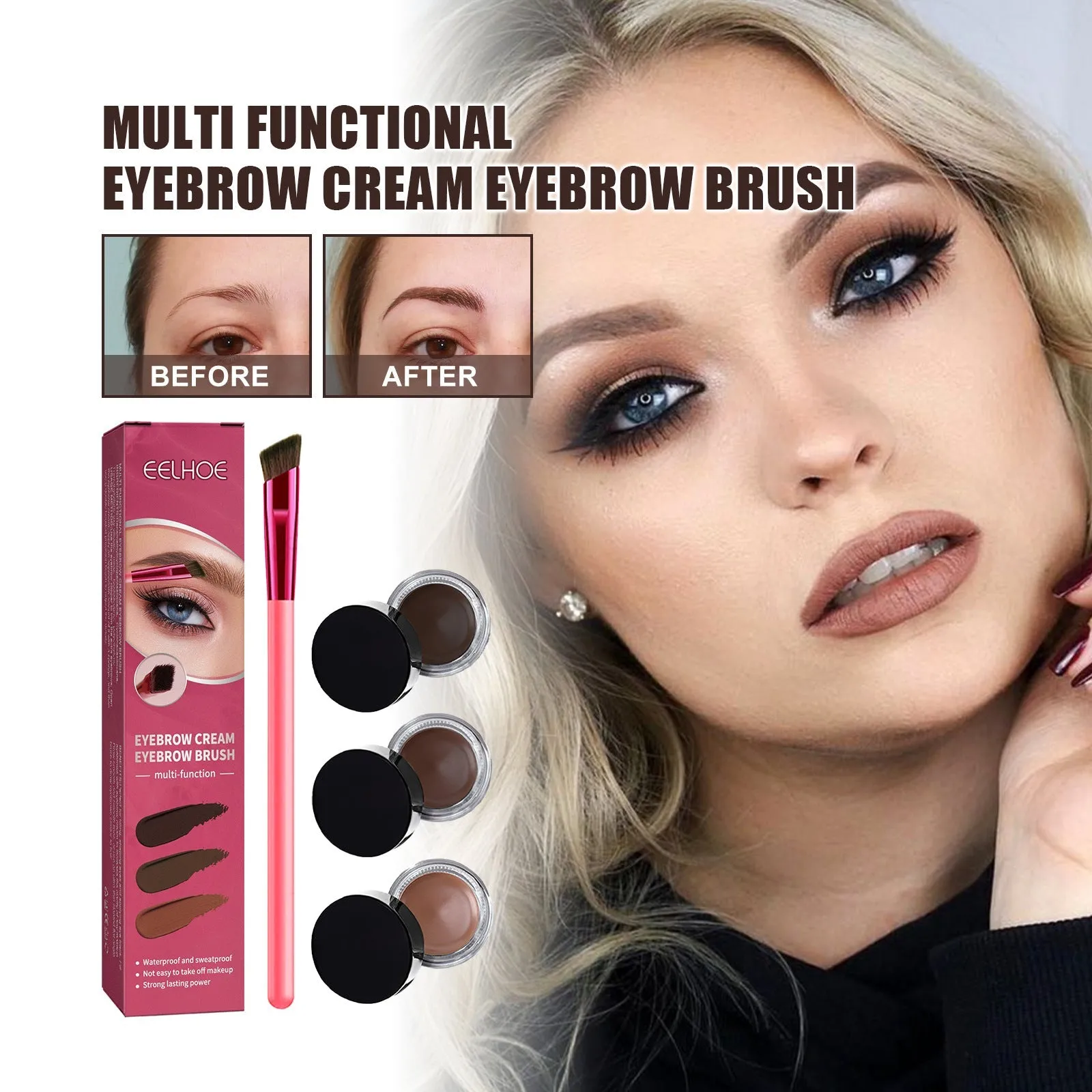 - 49% OFF Early Christmas Newest Magic Eyebrow Brush Set