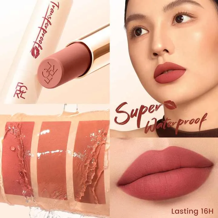 أحمر شفاه FOCALLURE هدية ماكياج أحمر شفاه تلوين حريري مستمر مقاوم للماء غير الكراكFOCALLURE Lipstick Gift Makeup Lipstick Long Lasting Silky Lipstick Waterproof Non-Crack