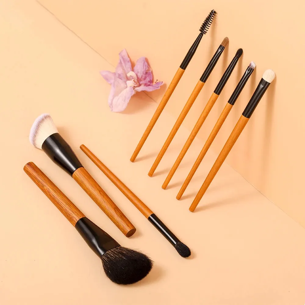 16PCS Natural-Synthetic Makeup Brush Set