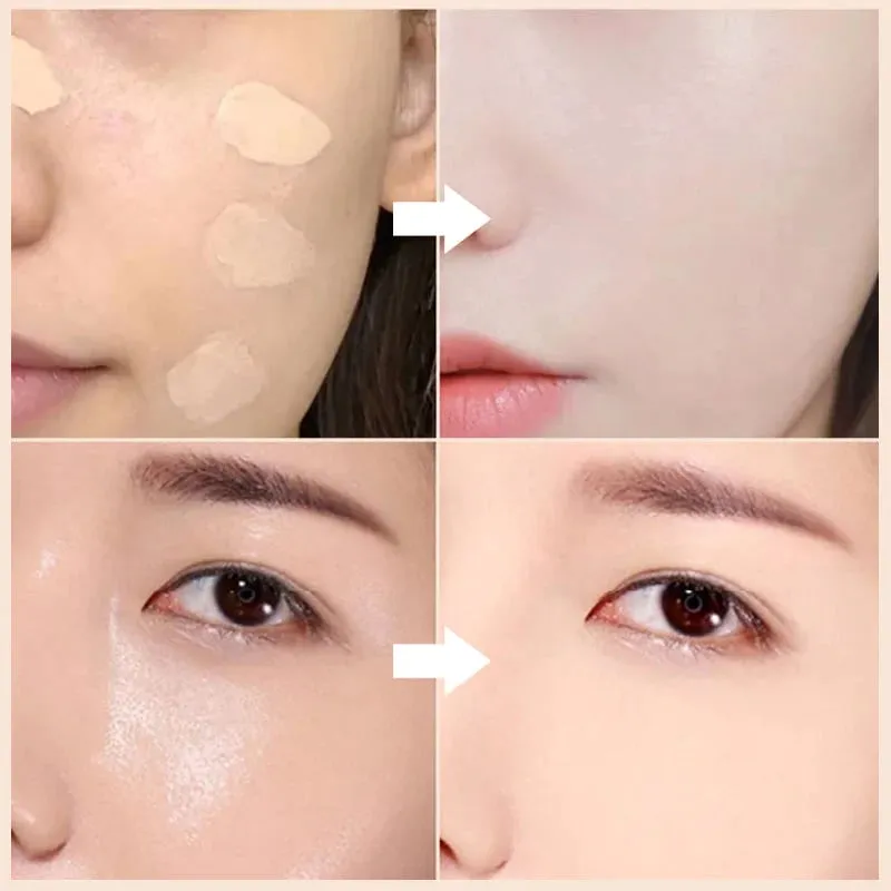 2024 Nieuwe Drie -Color Pull Bloem Concealer Vochtinbrengende Essentie Water Crme