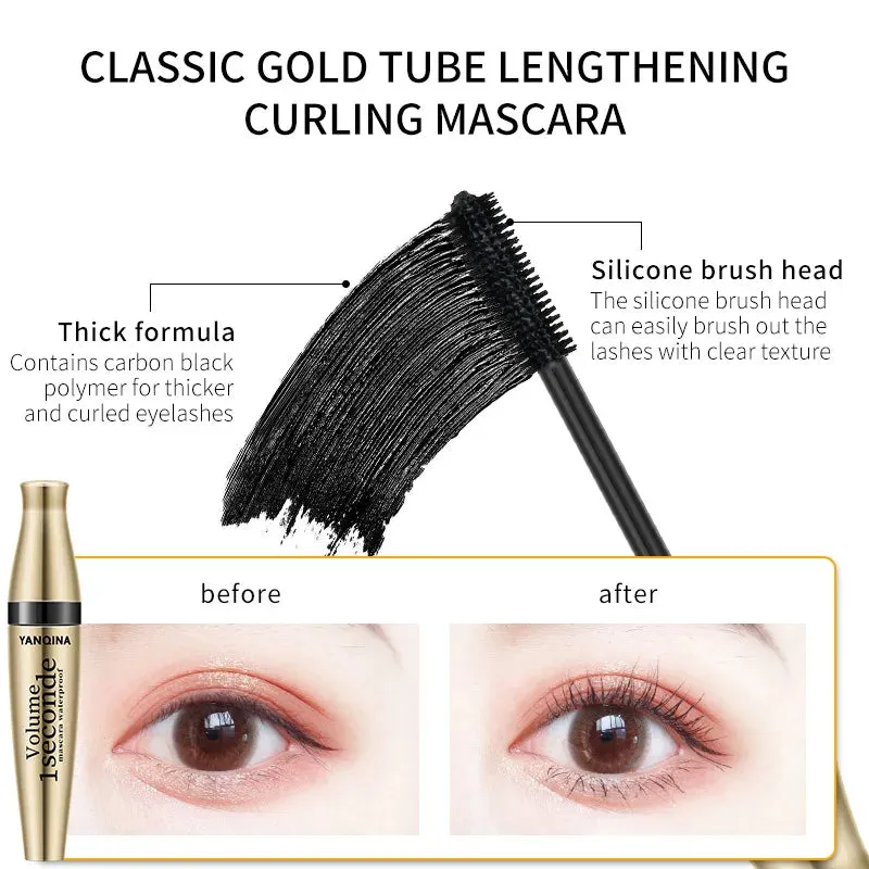 3D Fiber Mascara Long Black Waterproof.