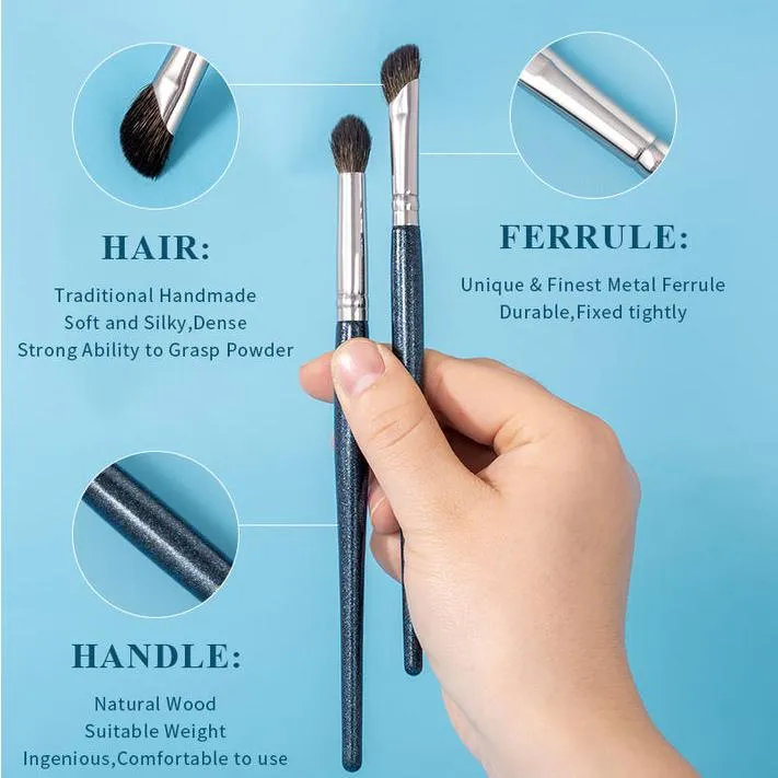 4PCS Eyeshadow & Concealer Makeup Brush Set