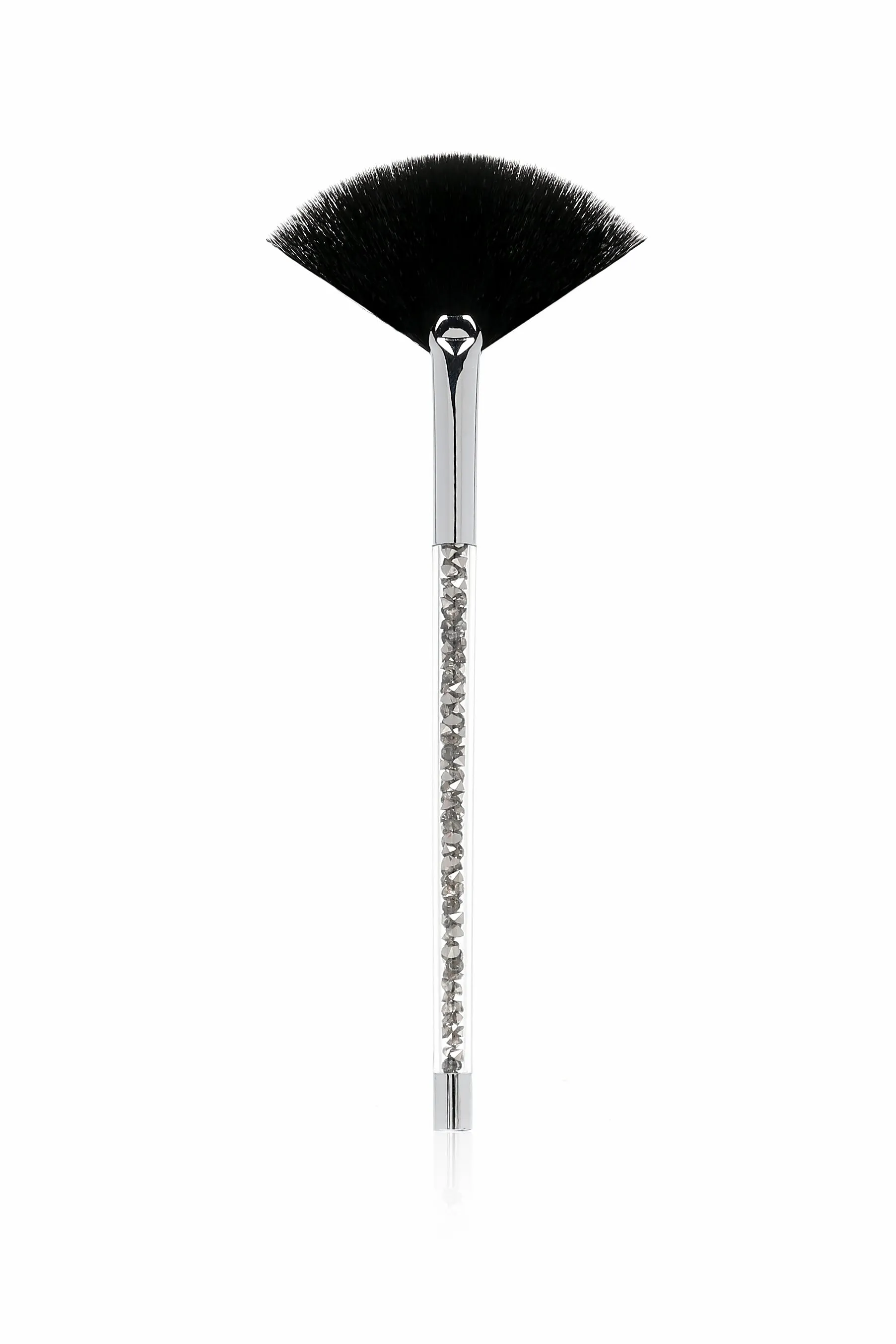 Bebella Cosmetics Fan Bling Brush - Gunmetal
