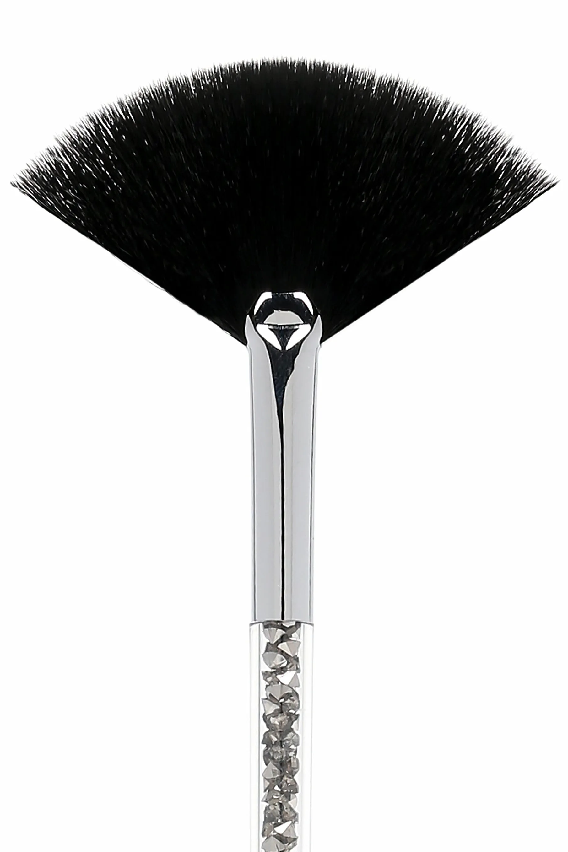 Bebella Cosmetics Fan Bling Brush - Gunmetal