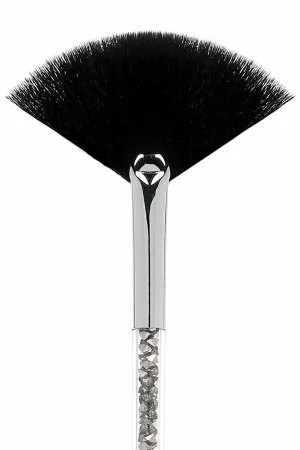 Bebella Cosmetics Fan Bling Brush - Gunmetal