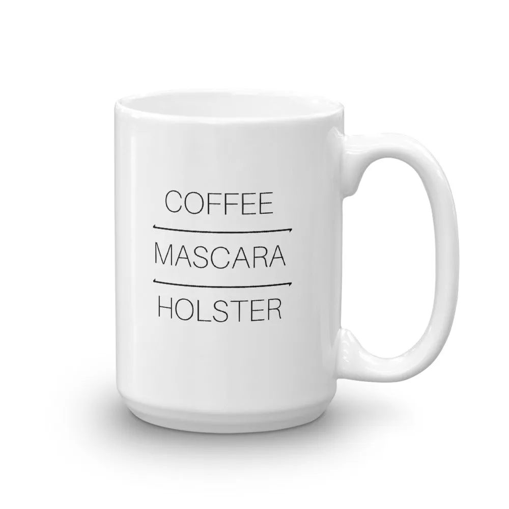 Coffee Mascara Holster Mug