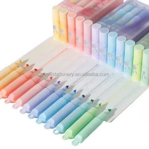 High Color Value Eye Protection-مجموعة أقلام تحديد فلورية