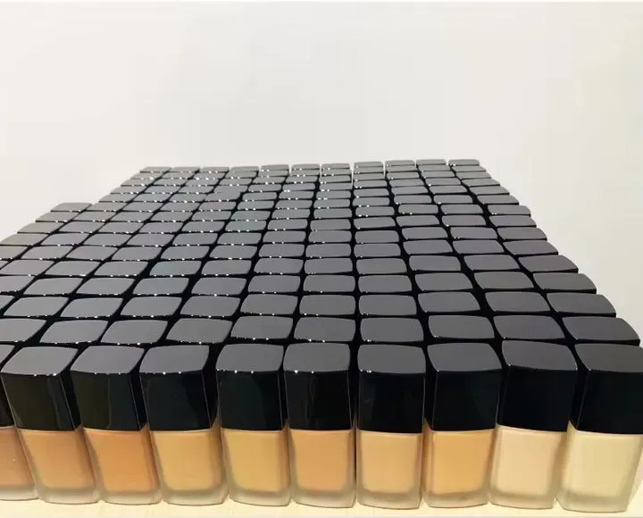 High-quality face makeup foundation 10 colors مكياج وجه عالي الجودة للأساس 10 ألوان
