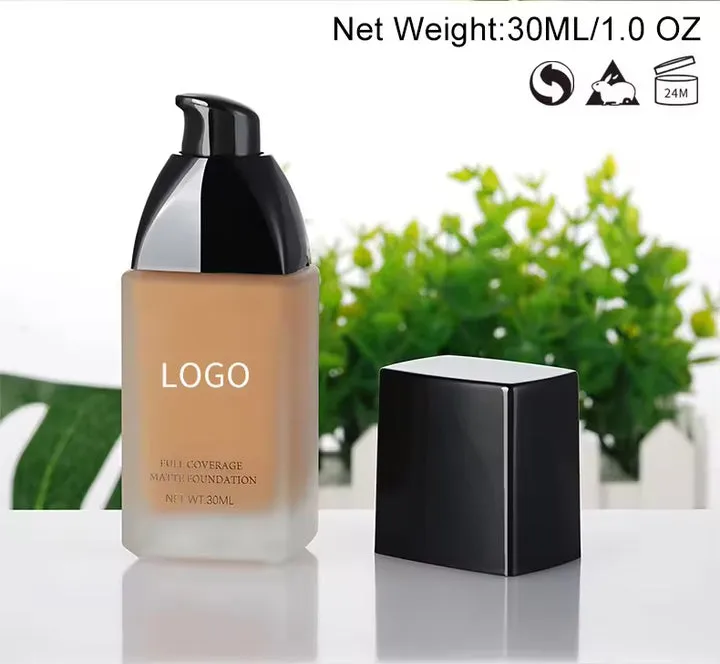 High-quality face makeup foundation 10 colors مكياج وجه عالي الجودة للأساس 10 ألوان