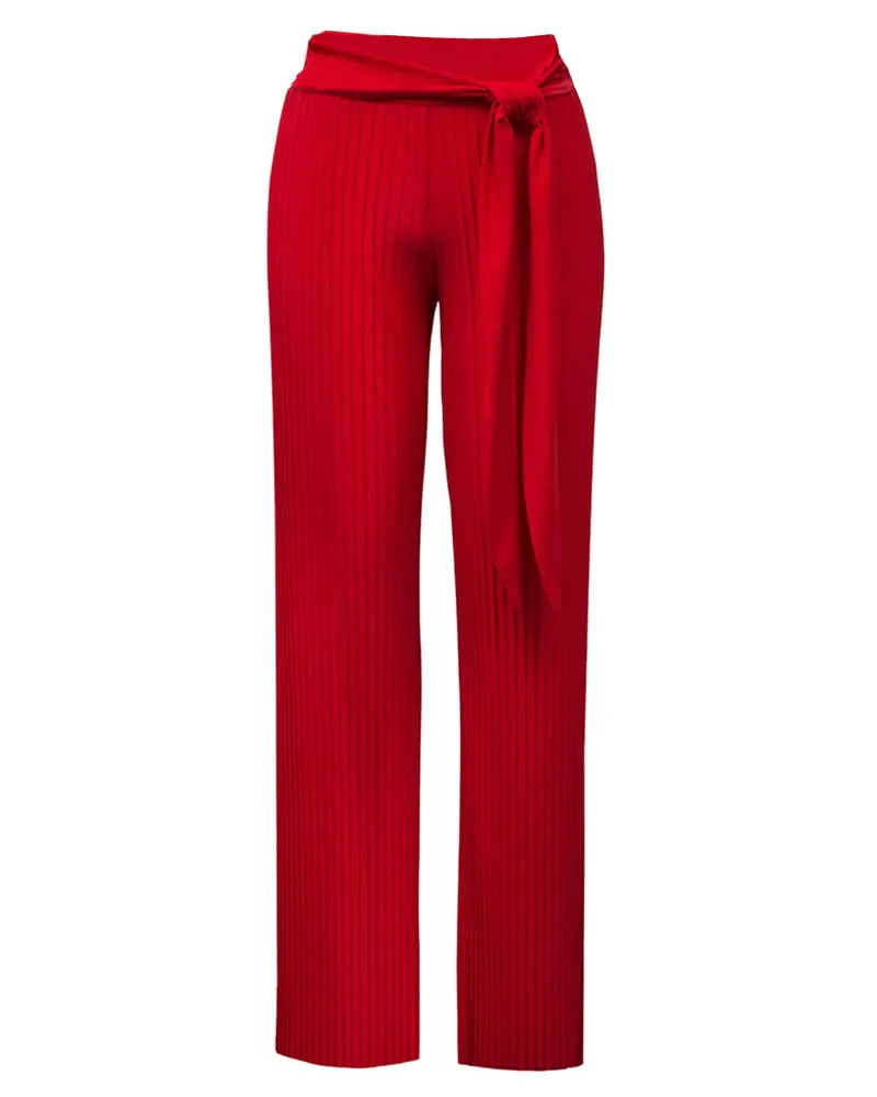 Joseph Ribkoff Lipstick Red Pants 201254