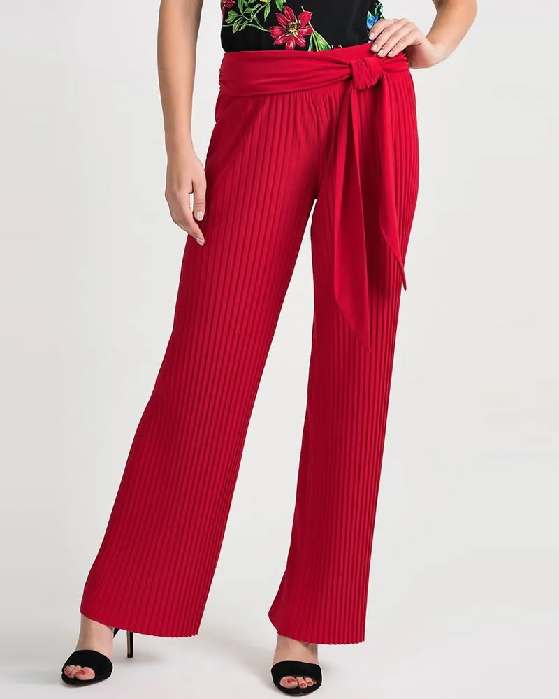 Joseph Ribkoff Lipstick Red Pants 201254