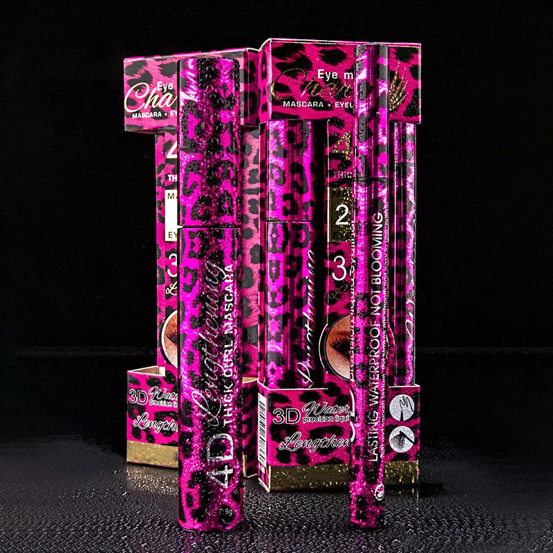 Long Lasting Waterproof Mascara Eyeliner Set