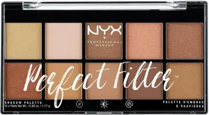 Nyx Perfect Filter 10 Color Eyeshadow Palette