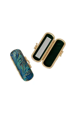 Peacock Lipstick Holder
