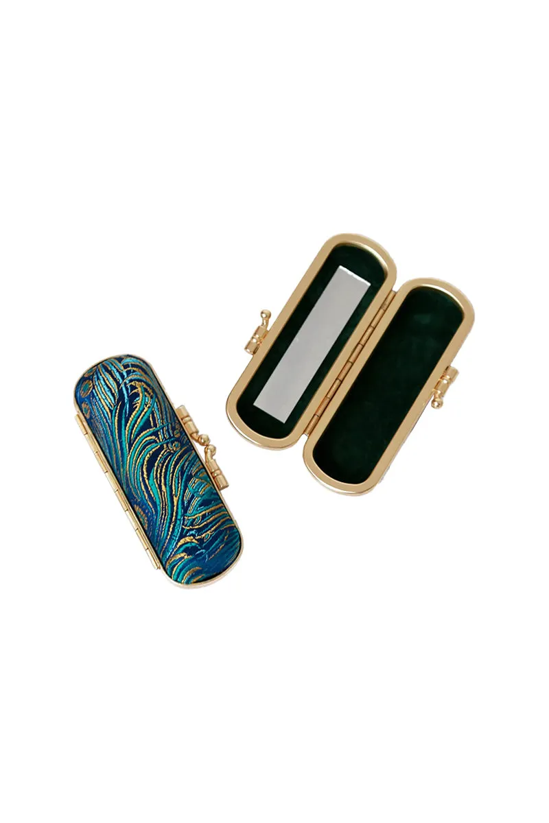 Peacock Lipstick Holder