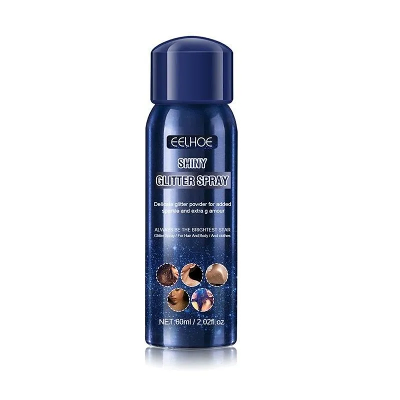 Shiny Glitter Spray Sparkle Spray For Clothes, Body, and Hair