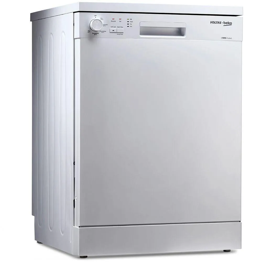 Voltas Beko DF14W 14 Places Setting Full Size Dishwasher (White)