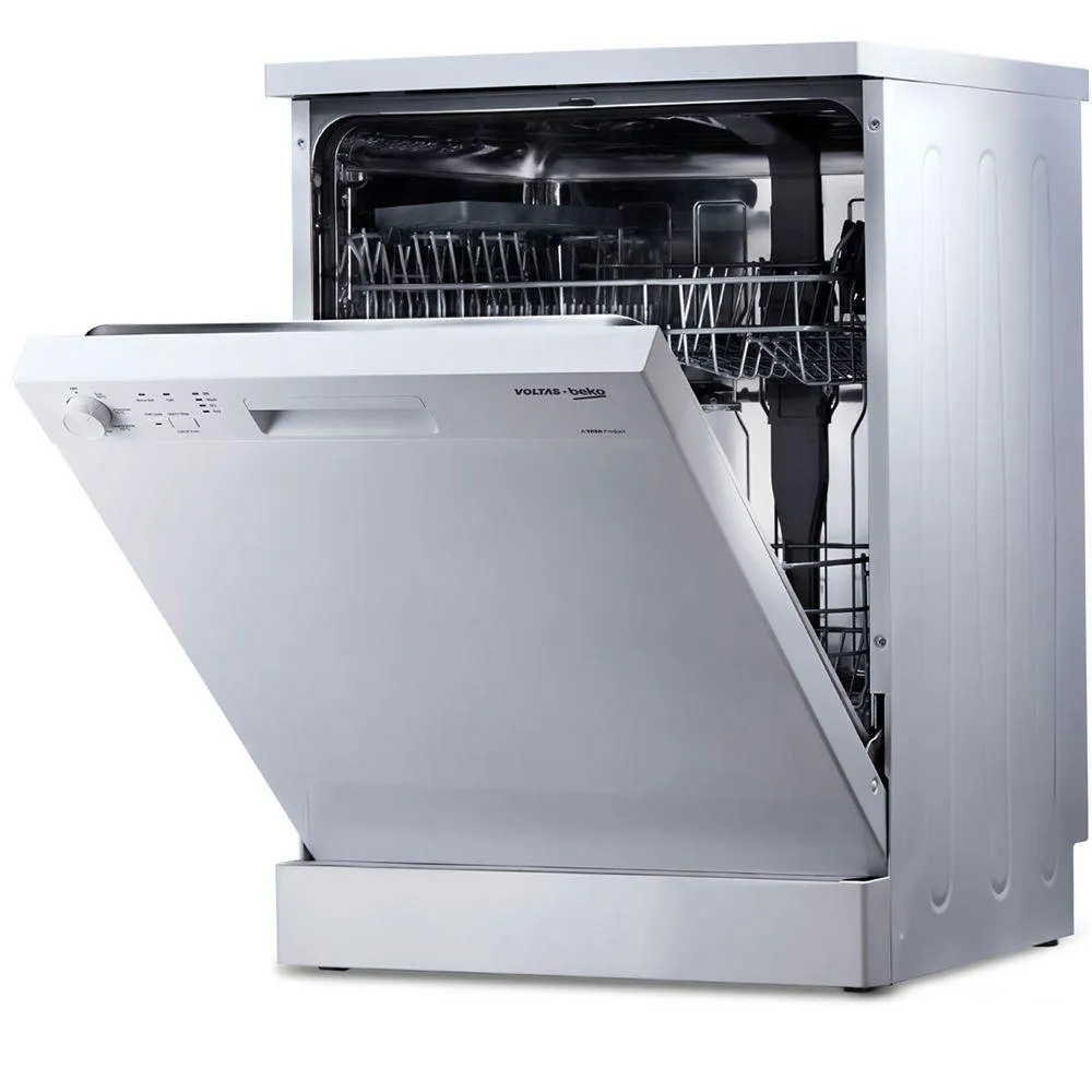 Voltas Beko DF14W 14 Places Setting Full Size Dishwasher (White)