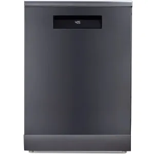 Voltas Beko DF15A 15 Place Setting Dishwasher (Anthracite) | CornerIntense | Wi-Fi Smart Control | ProSmart Inverter Motor | Made in Turkey