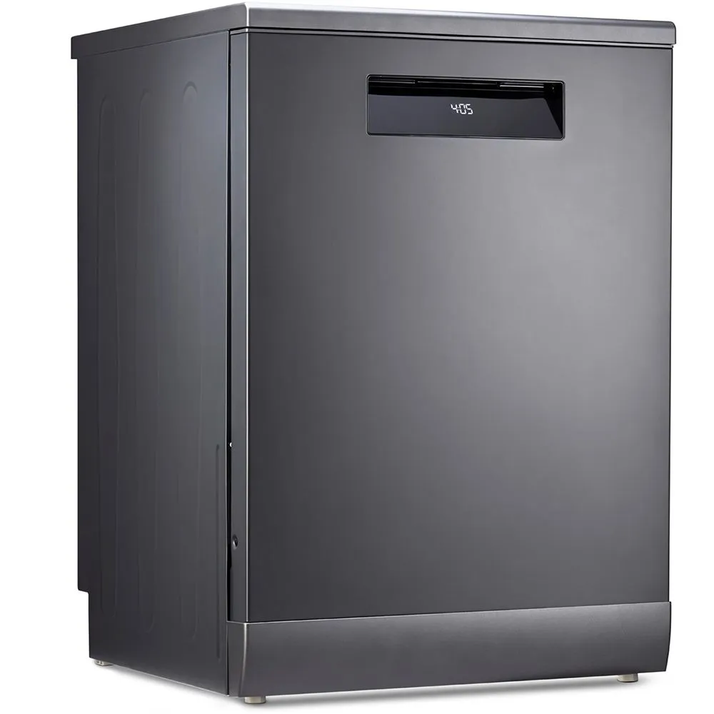 Voltas Beko DF15A 15 Place Setting Dishwasher (Anthracite) | CornerIntense | Wi-Fi Smart Control | ProSmart Inverter Motor | Made in Turkey